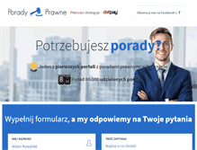 Tablet Screenshot of darmoweporady.pl